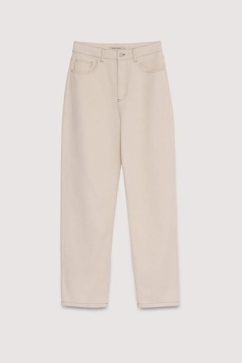 The New Society TNS Denim jeans donna regular ecru