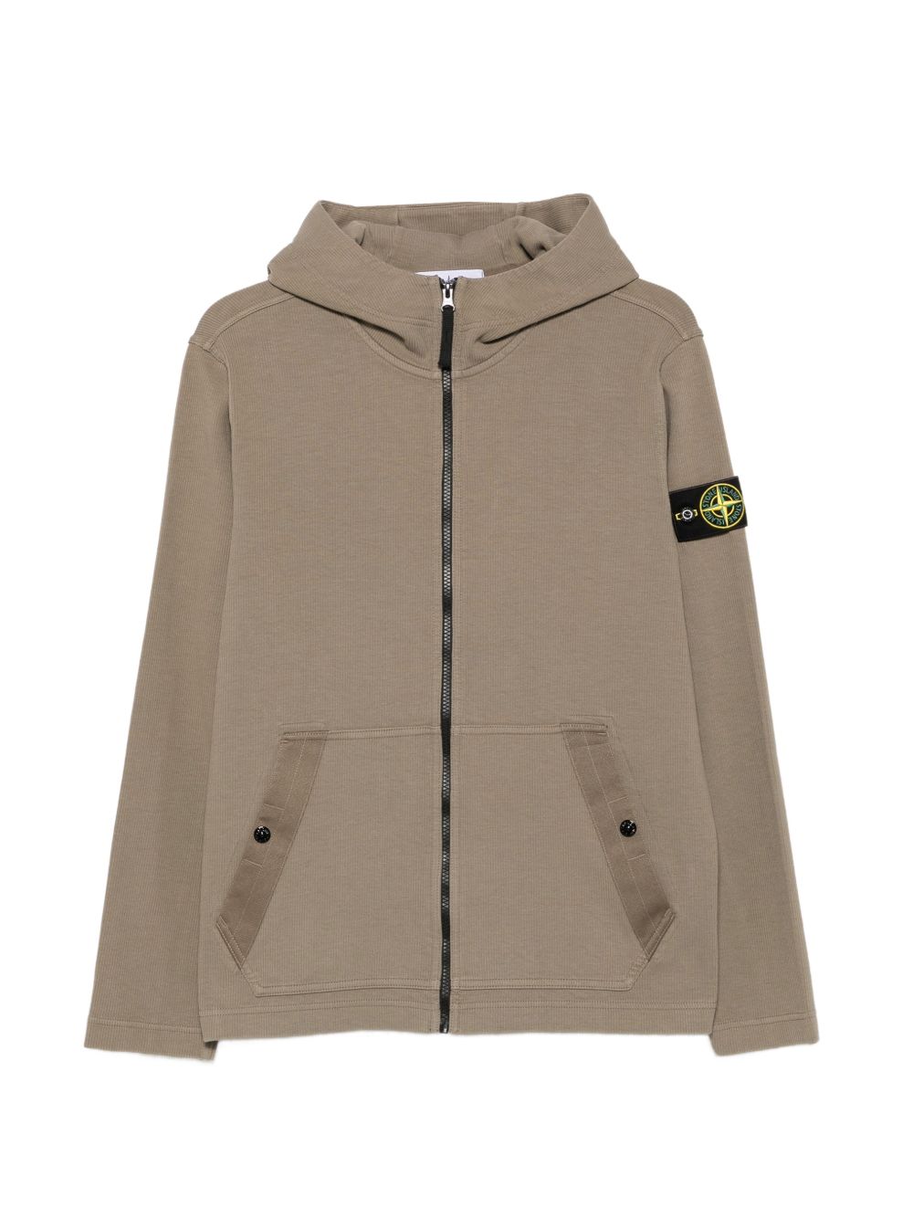 Stone Island L2S156100020 Felpa Verde Militare Uomo
