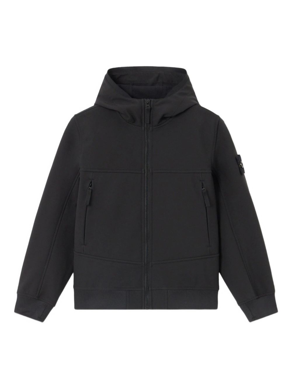 Stone Island Junior Q100001 parka nera 10 anni zip