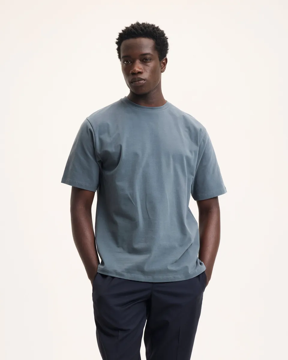 GOODPEOPLE Ted Relaxed t-shirt cotone urban green