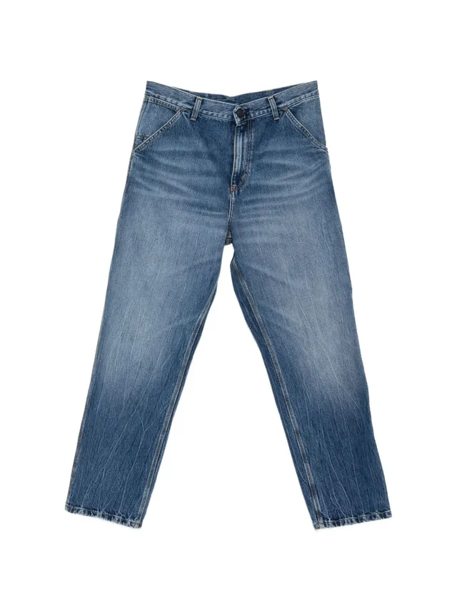 Carhartt WIP I032024-017XBLUE jeans uomo blu