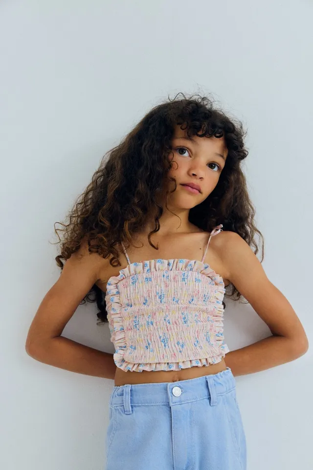 THE NEW SOCIETY Sabina top bambina smock fantasia
