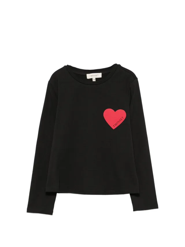 Twinset Girl 262GJ3070 S2192700282 maglia bianca