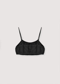 The New Society Melissa Top 2 top donna nero lino