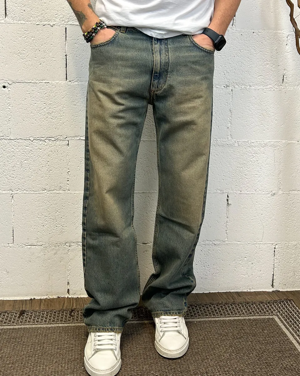 ONLYONE KLIXS 727 jeans baggy sabbiato