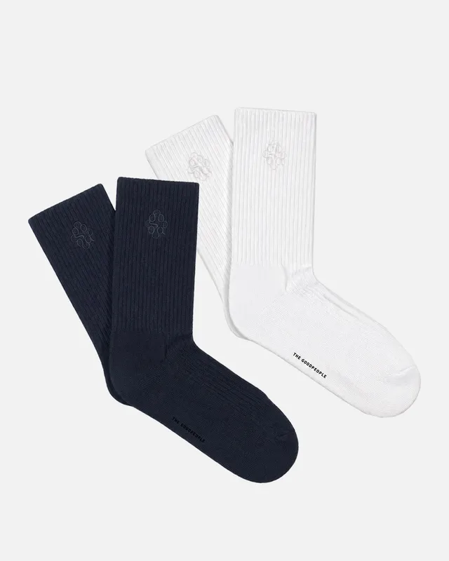 Goodpeople Signature calzini classici 2 paia cotone
