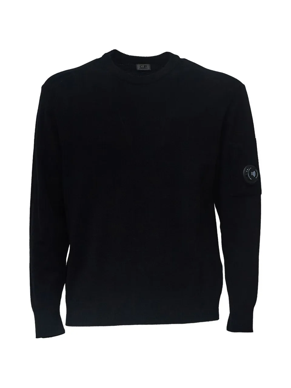 C.P. Company 21CMKN069A maglia nera cotone uomo