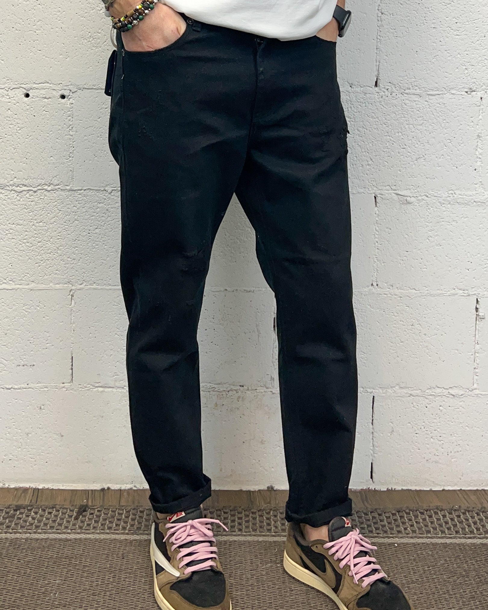 ONLYONE Mike Carrot GIANNI LUPO Jeans Uomo Black