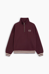 The New Society Mochi polo donna bordeaux cotone
