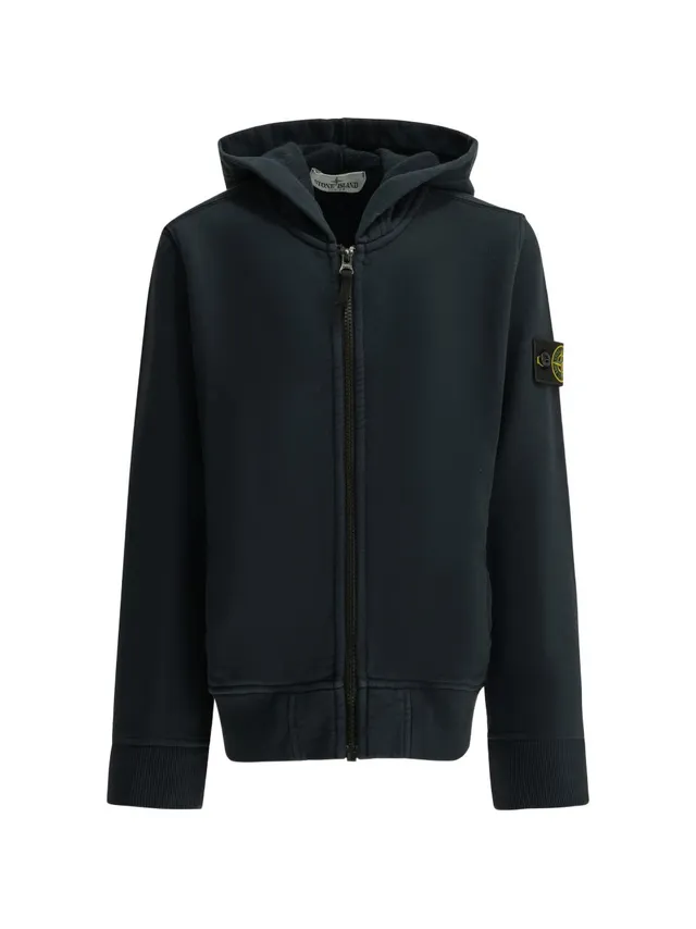 Stone Island Junior L2S166100006 felpa blu navy bimbo