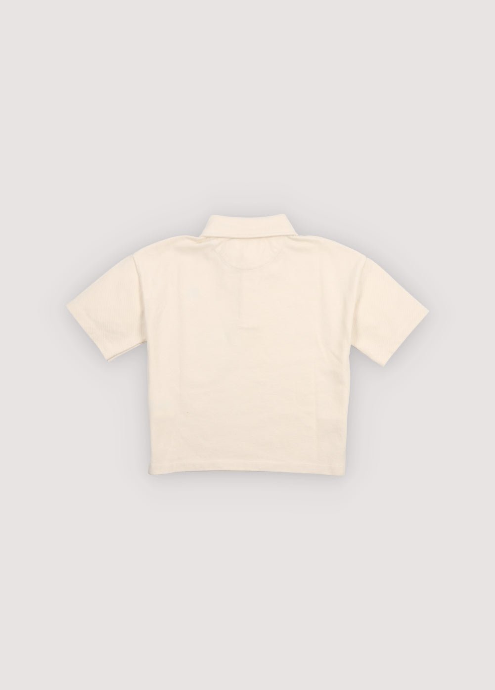 The New Society Nut polo bambino 6 anni ecru cotone