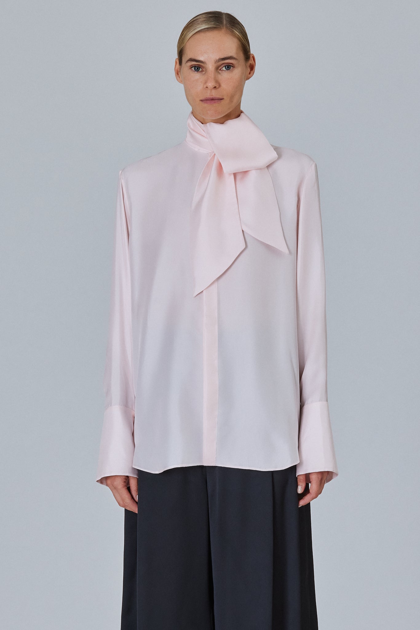 Sa Su Phi shirt camicia seta con sciarpa