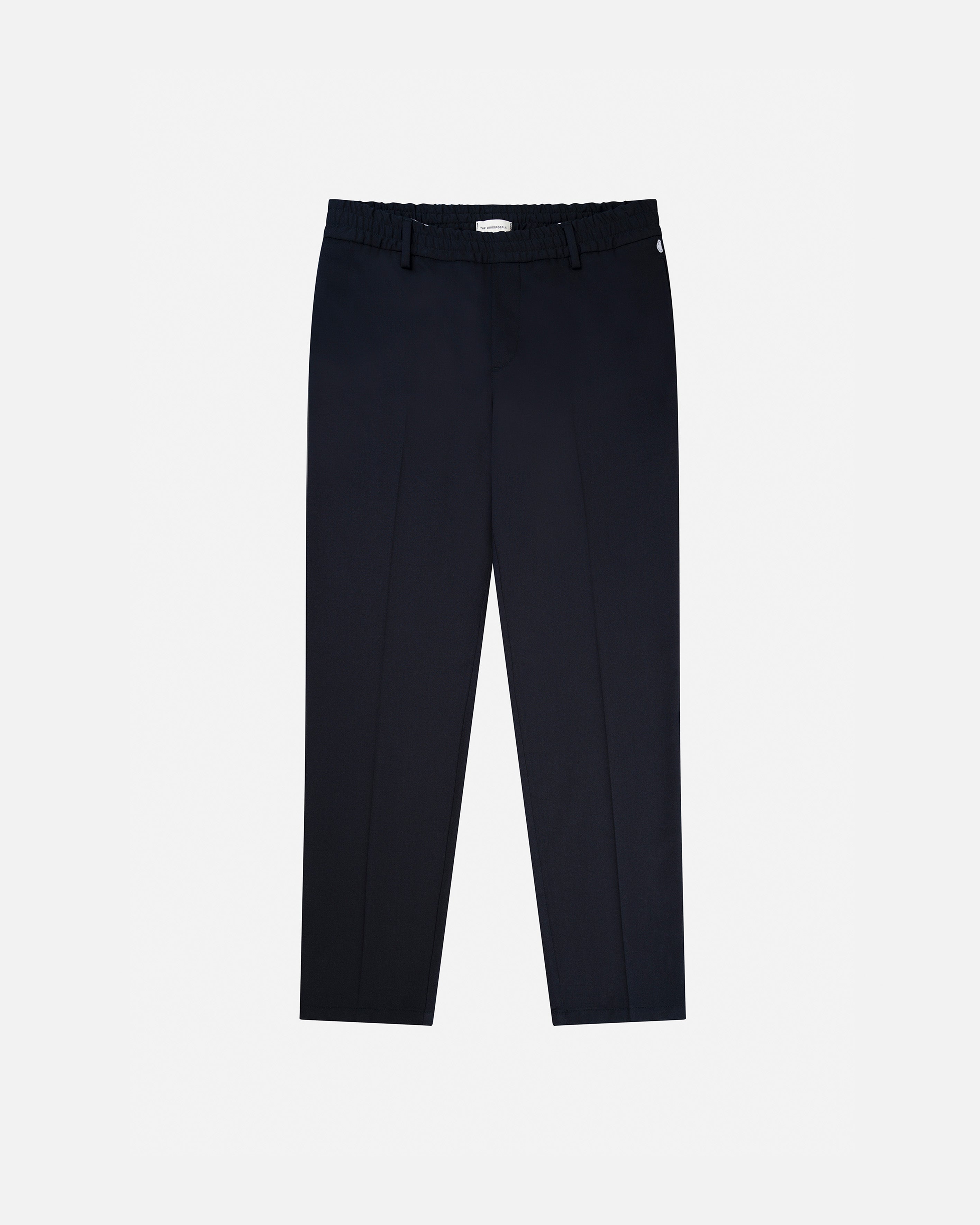GOODPEOPLE Bien pantaloni dritti blu lana