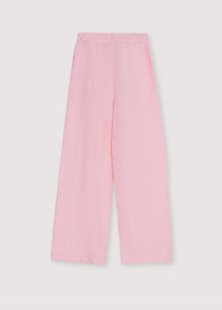 The New Society Amaryllis pantalone donna rosa lino