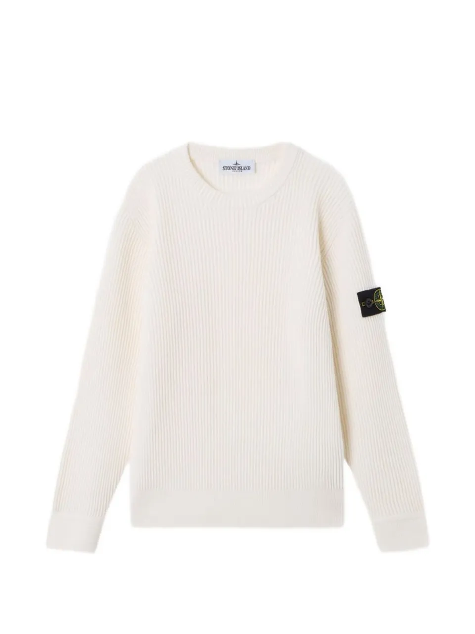 Stone Island Junior L2S165100010S0C02V0001 felpa bianca