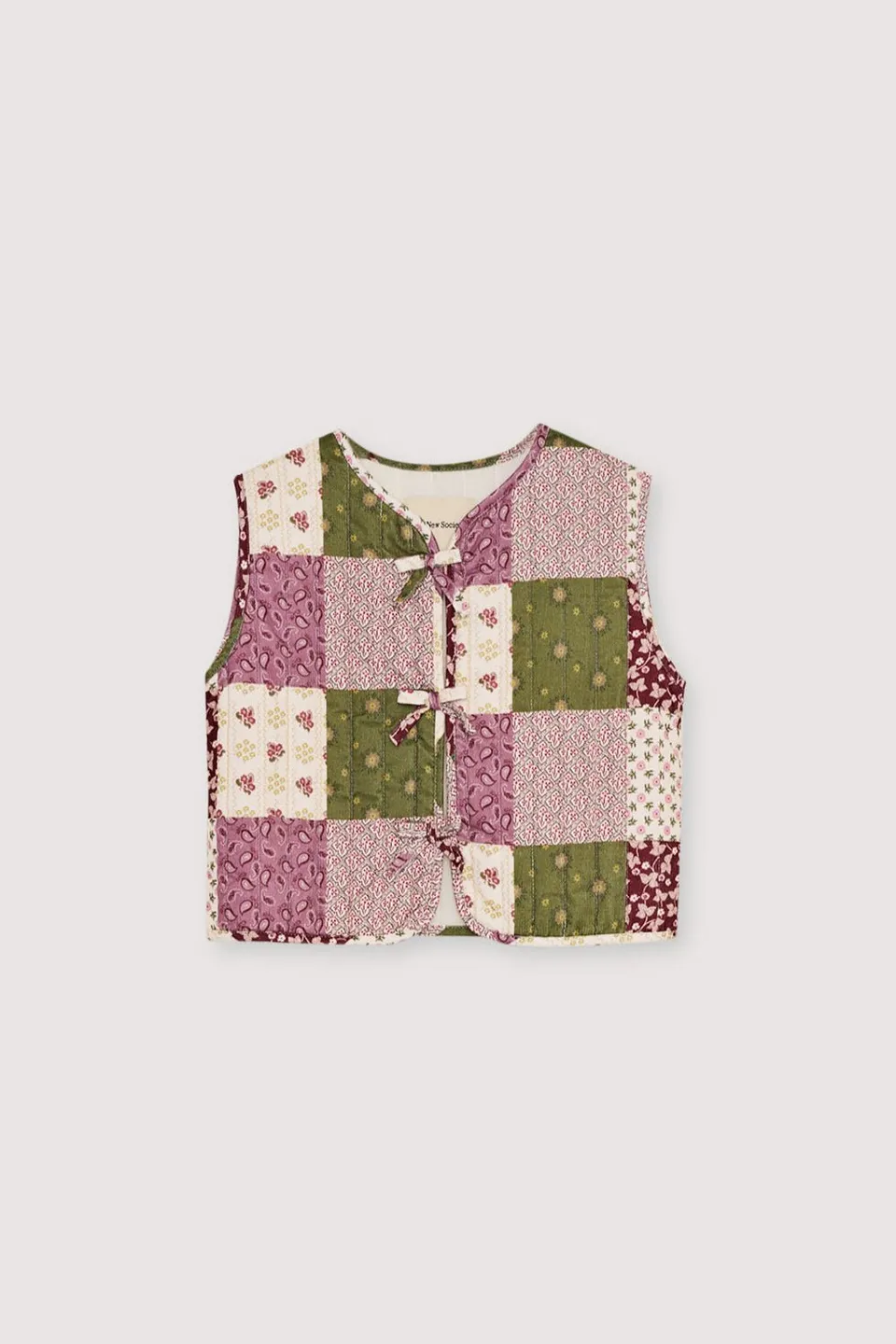 The New Society Melba gilet trapuntato cotone 6 anni