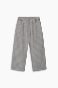 The New Society Cliff Trouser pantalone bambino grigio cotone