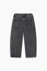 The New Society TNS Denim Twist jeans donna gamba larga cotone