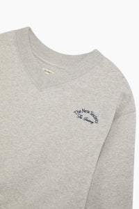 The New Society Mochi felpa teen cotone cropped