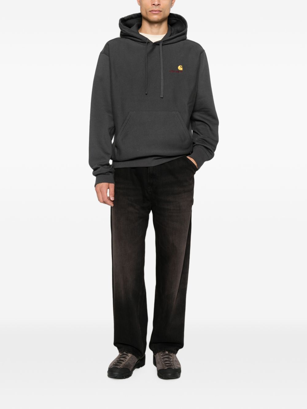 Carhartt I034871 jeans neri uomo