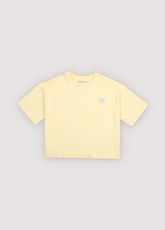 The New Society Salvia Teen T-Shirt maglietta Soft Lemon cotone