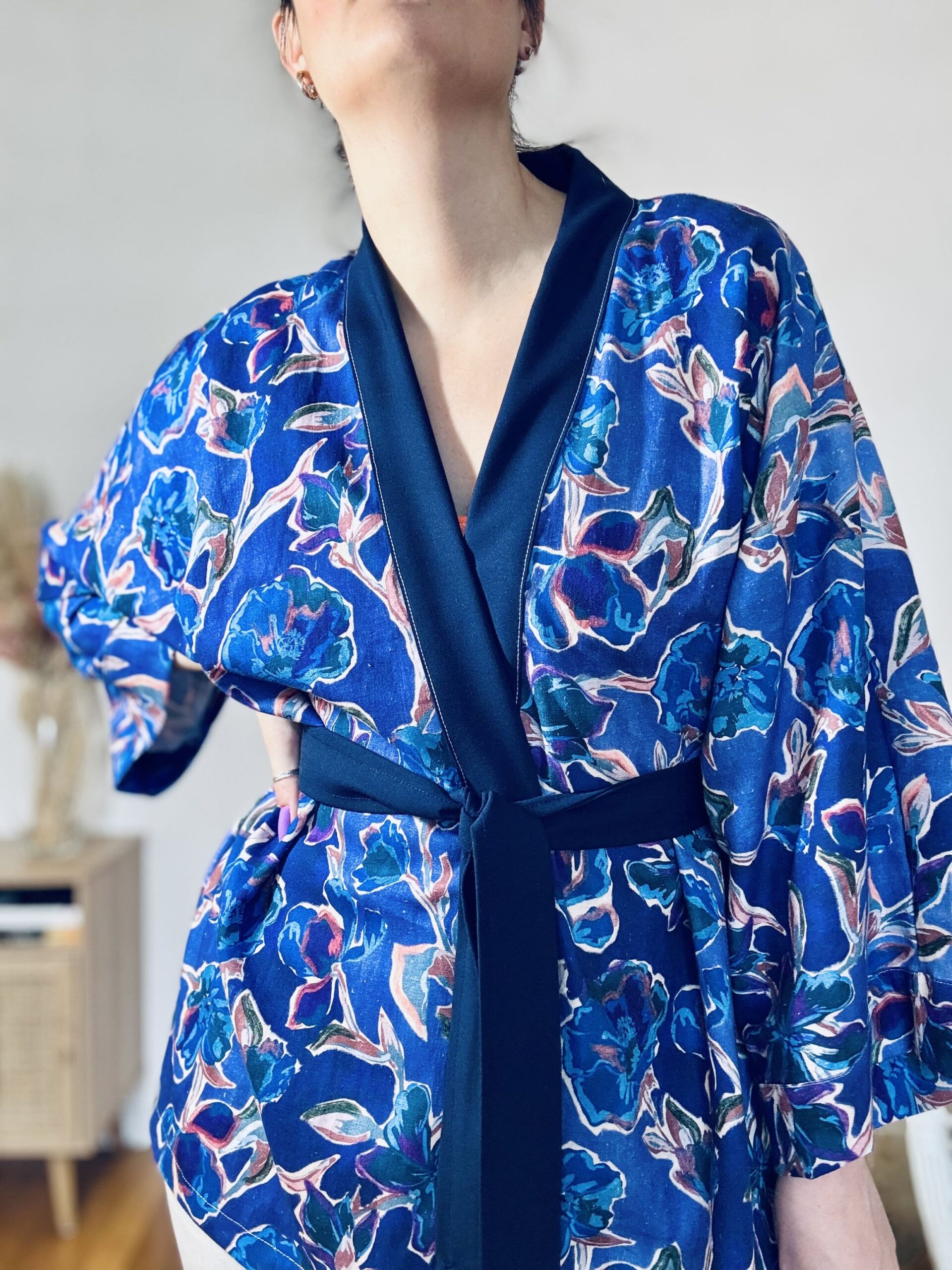 Patrice Lauri Anne Giacca Kimono donna in cotone