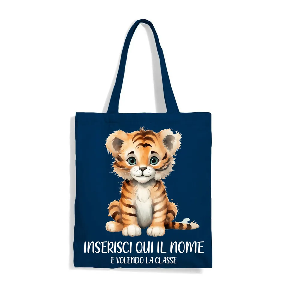 Mr. Gadgets Tigre shopper blu uso quotidiano