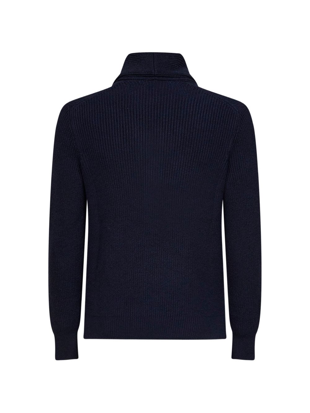 Brunello Cucinelli MNI709706 cardigan uomo blu navy