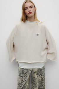 The New Society Fog felpa donna 100% cotone