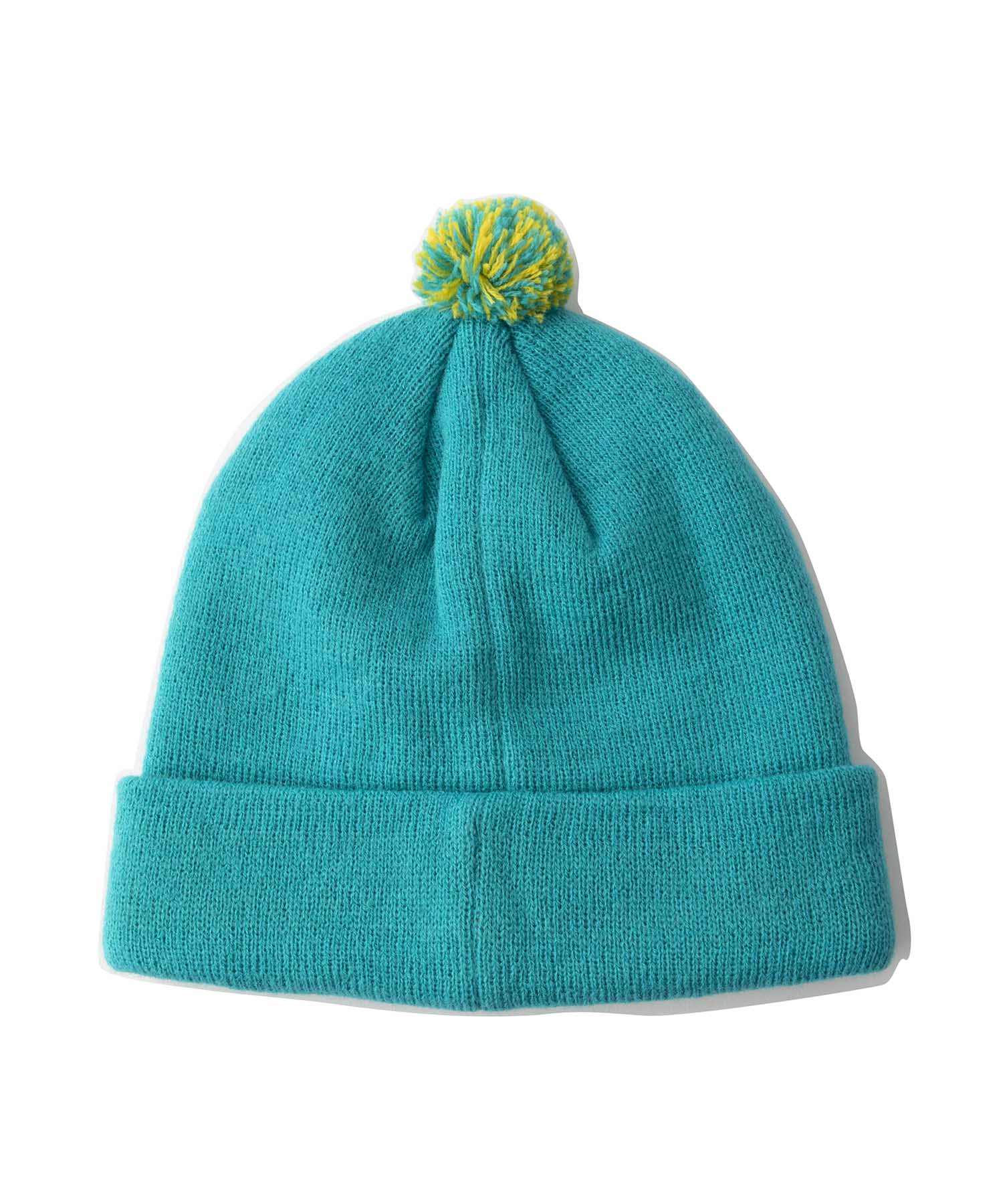 X-Large Standard Logo berretto con pon pon blu taglia unica acrilico