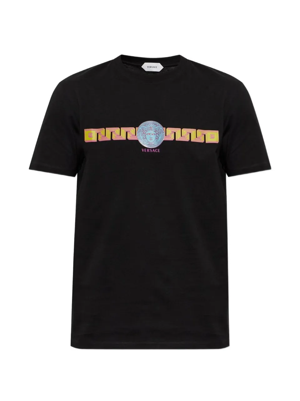 Versace 1026452 t-shirt nera uomo taglia vera