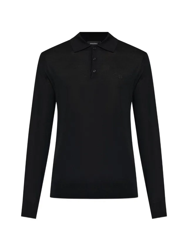 Dsquared2 S74HA1663 maglia nera uomo