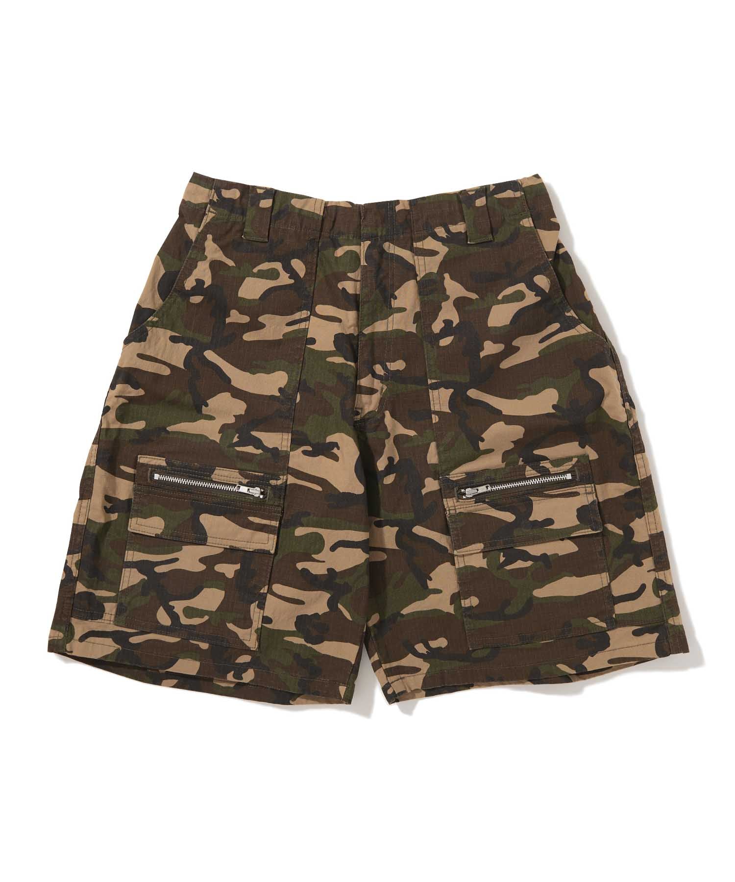 X-Large Military Bush Short shorts cotone verdi