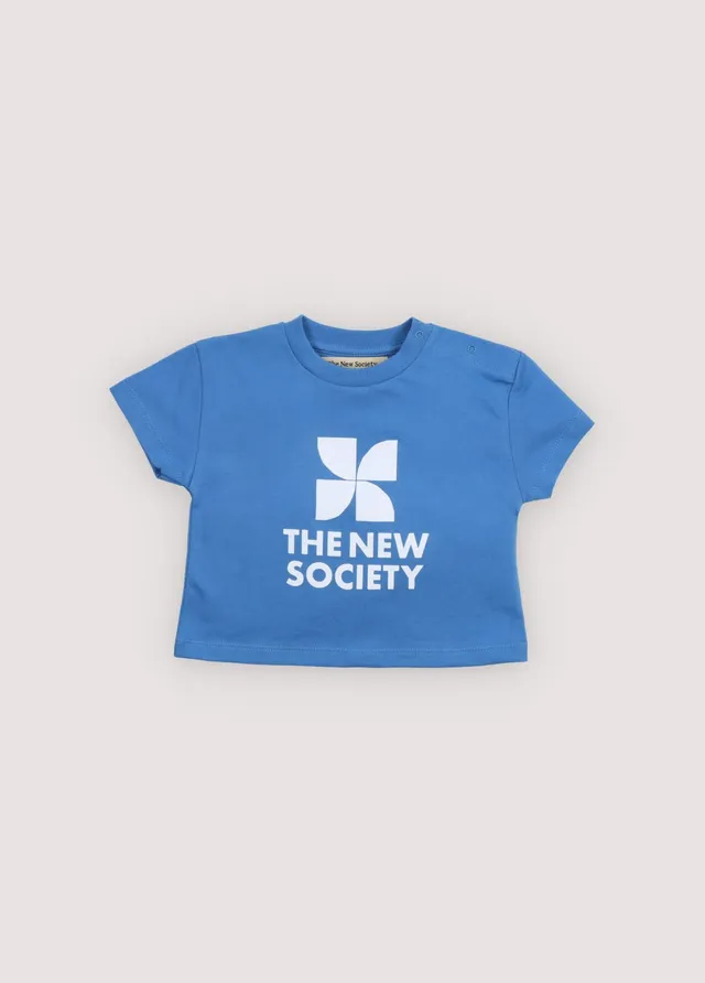 The New Society Tns Logo maglietta bebè Iris Whisper