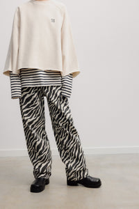 The New Society TNS Denim jeans teen animalier cotone bio