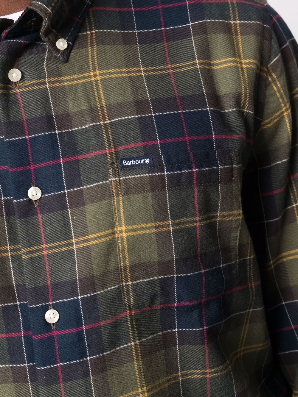 Barbour MSH4991 MSHTN52 camicia verde uomo