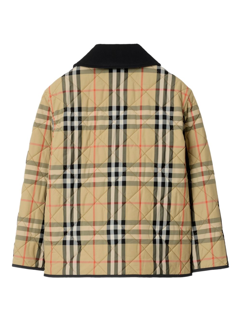 Burberry Kids 8108500 giubbotto sand check bambina