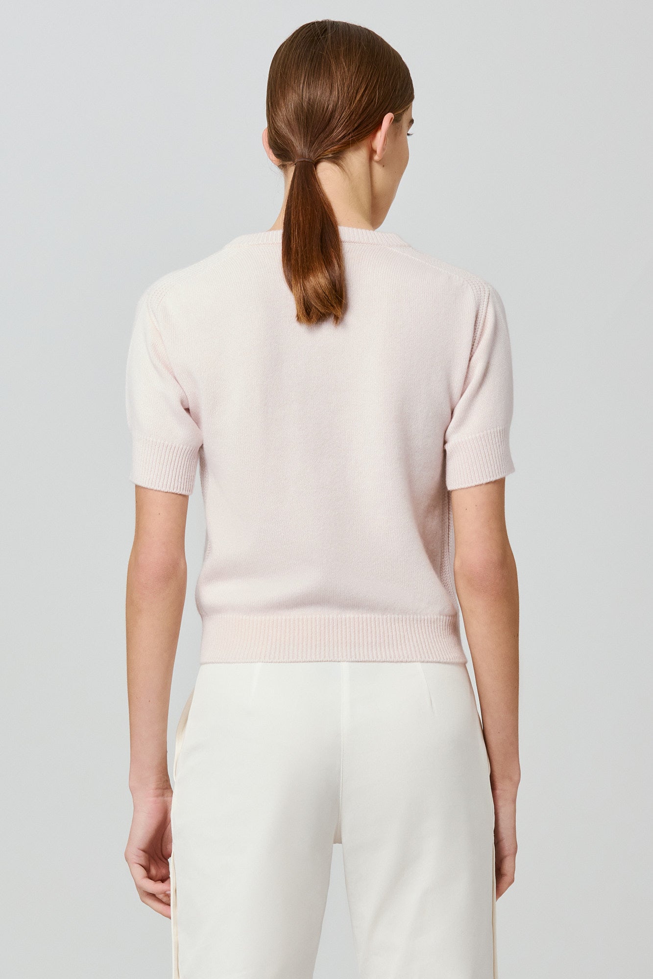 Sa Su Phi Maglione maniche corte maglia nude