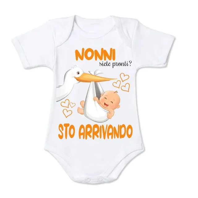 Mr. Gadgets Body Neonato in Cotone Facile da Lavare