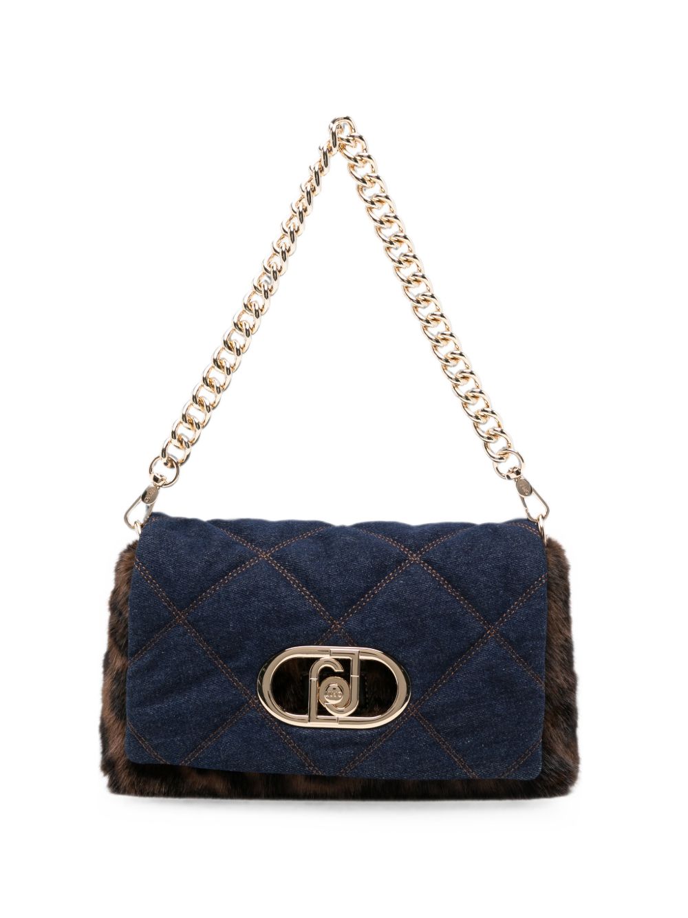 Liu Jo Accessori AF6148E1164 Borsa a Mano Blu Denim