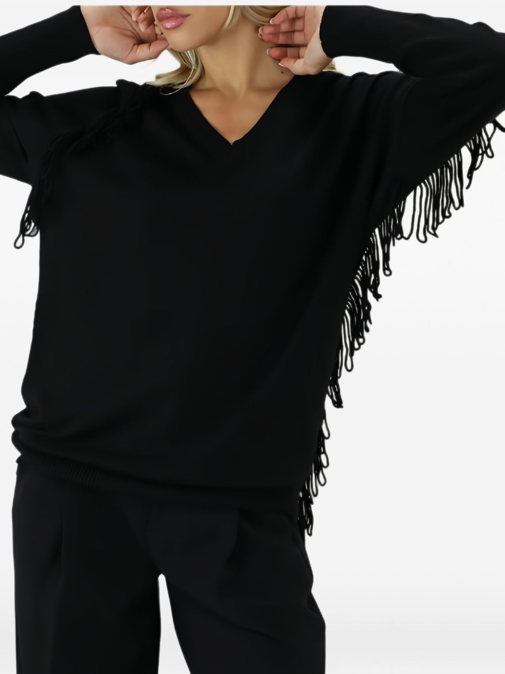 Twinset 262AP3012 maglia donna nera