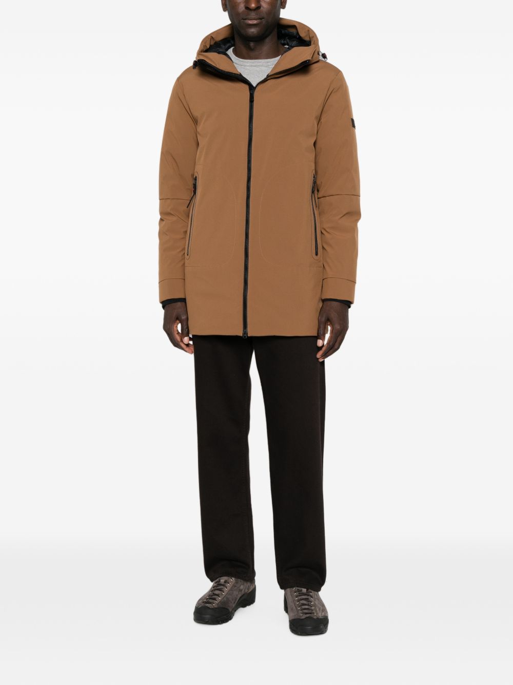 Peuterey PEU5996 parka marrone da uomo