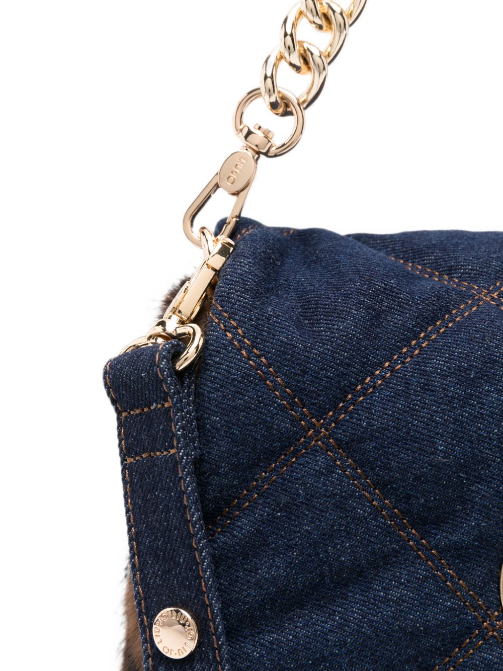 Liu Jo Accessori AF6148E1164 Borsa a Mano Blu Denim