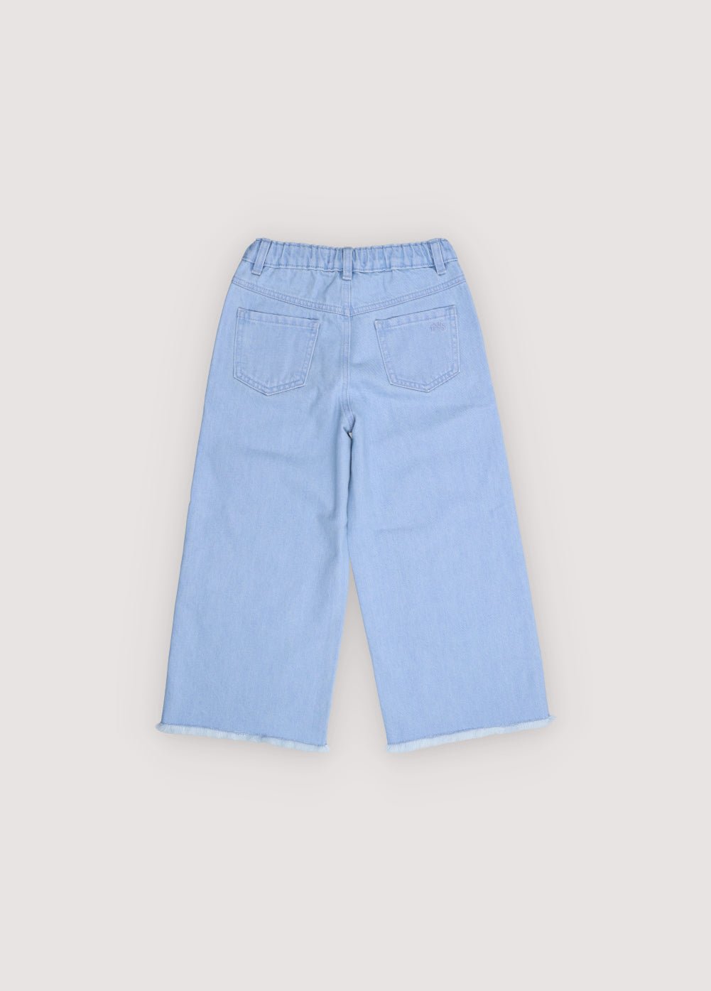 THE NEW SOCIETY Lily pantaloni bimba light denim cotone