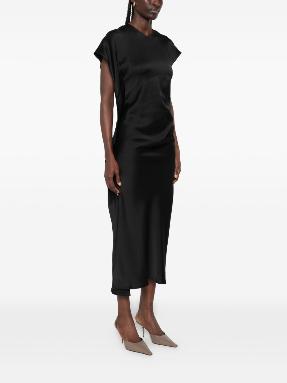 Victoria Beckham 1326WDR007380E Abito Midi Nero