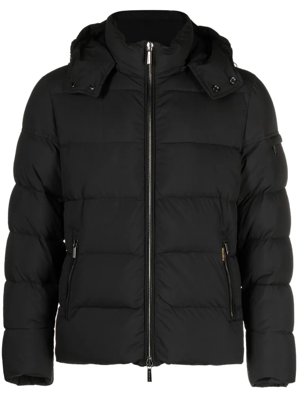 Moorer Mougi100134 Brett-SKTU0001 bomber nero uomo