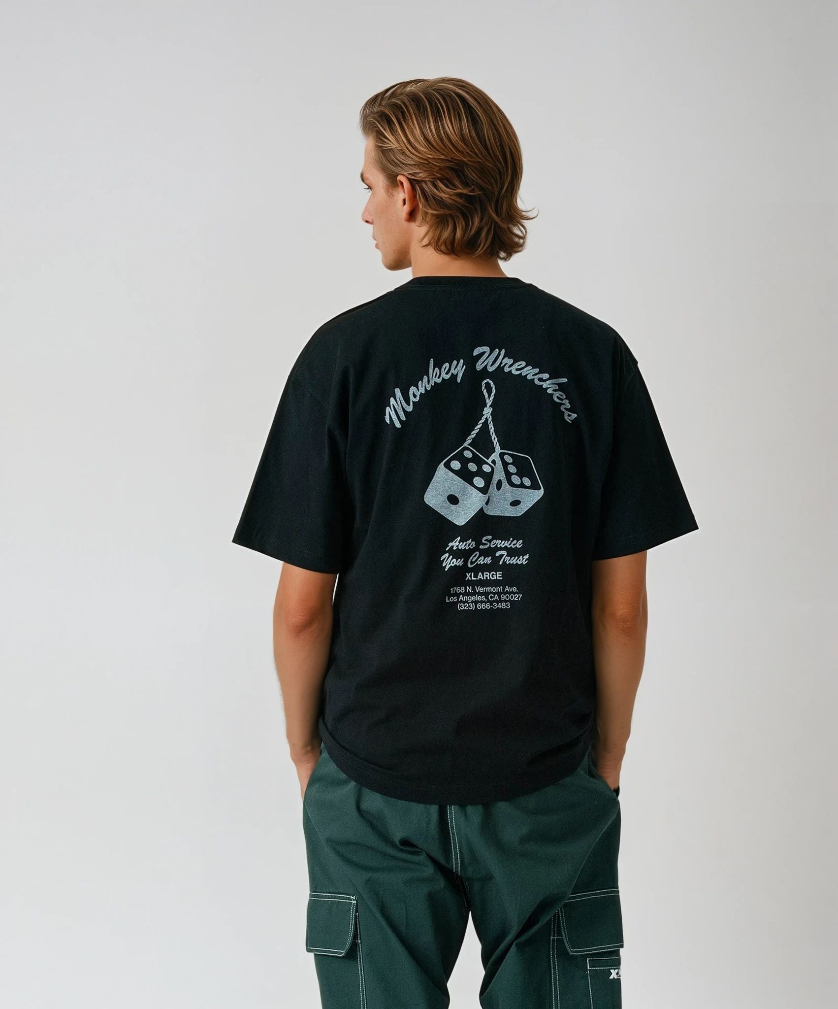 X-Large Monkey Wrenchers S/S Tee maglietta cotone