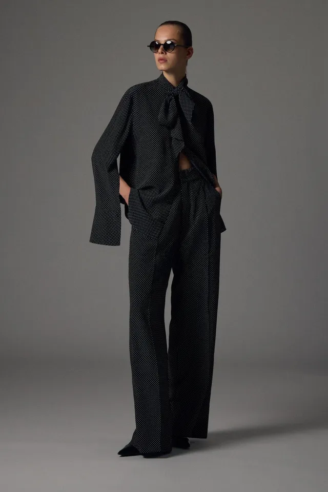 Sa Su Phi Bogart pantaloni palazzo oro