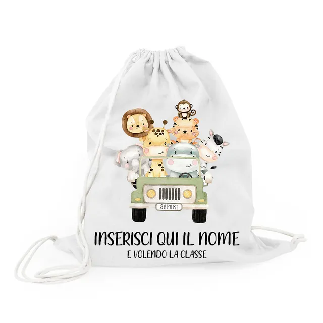 Mr. Gadgets Macchina Animaletti sacchetta cotone 38x42