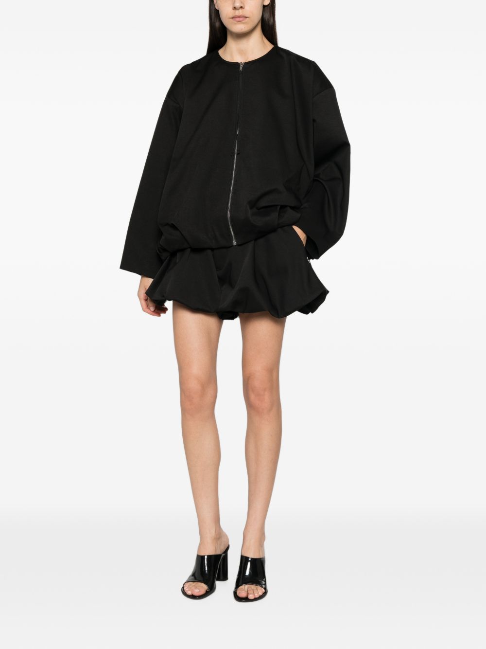 Eleh EFW260028 felpa nera donna